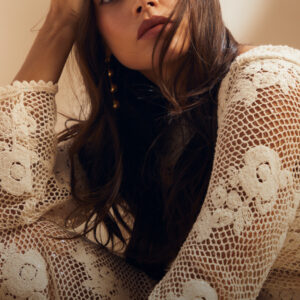 Studio F Vestido C/Ocre Largo Concarterit