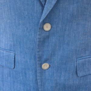 HUGO BOSS Franela azul claro logo con textura