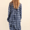 ESPRIT Camisa Oversize Azul con Rayas