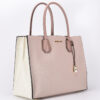 Michael Kors tote Bag Vino Rosado MK logos grandes