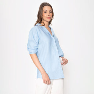 Studio F Bluson Manga 3/4 con Logo Crema