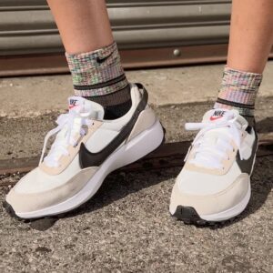 NIKE Zapato deportivo Dama Waffle Devut C-Blanco y azul