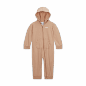 Nike Mono Beige con Bordado Azul Nike Bordado T- M Dama