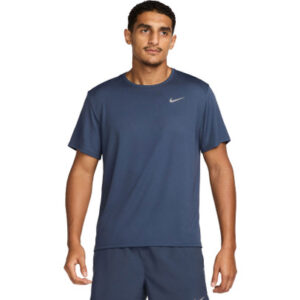 Nike Franela Running Azul Claro