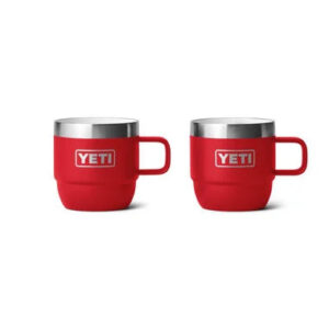 Yeti SET de Tazas Rojas con Asa 6oz